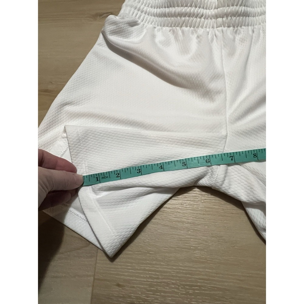 Girls DSG Basketball Shorts White Size Medium Youth Kids Unisex Drawstring - Picture 3 of 6